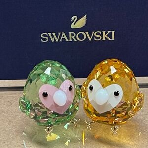 Swarovski‎ Crystal All You Need Are Birds Love Couple Figurine Anniversary Gift